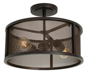 AUSTIN FLUSHMOUNT MEDIUM BASE120V (1|AUNF14MBBZ)