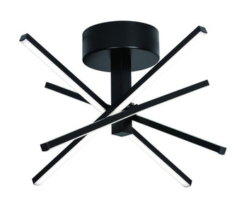 JAXX FLUSHMOUNT LED 23W 1500lm 120V (1|JAXF1515L30D1BK)