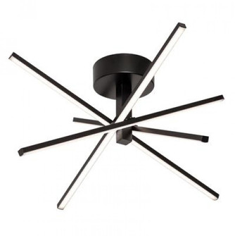 JAXX FLUSHMOUNT LED 32W 1750lm 120V (1|JAXF2020L30D1BK)