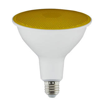 11.5 Watt PAR38 LED; Yellow; 90 degree Beam Angle; Medium base; 120 Volt (27|S29484)