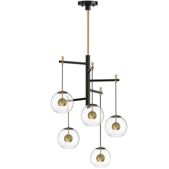 Nucleus-Multi-Light Pendant (94|E25158-BKNAB)