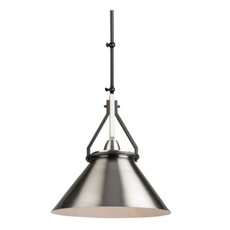 Brydon 1 Light Sconce/Pendant Black and Brushed Nickel (12|AC11242NB)