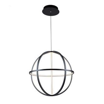 Celestial 55W LED Orb Chandelier (12|AC6662BK)