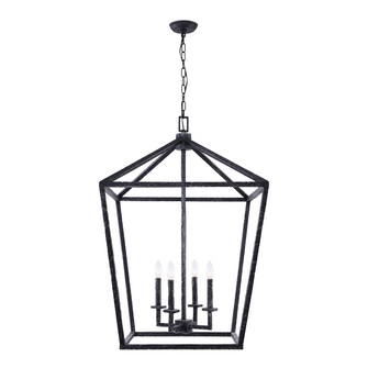 Antea Chandelier - Black (5578|H21131-4BK)