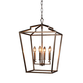Camilla Medium Chandedlier With Antique Silver (5578|H6124M-4AS)