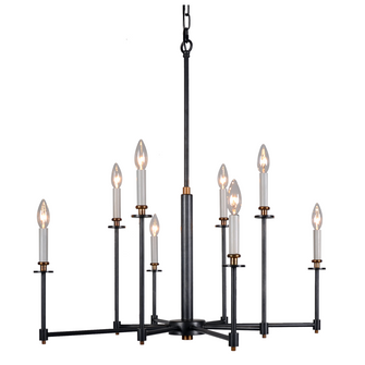 Sylvana Chandelier (5578|H6128-8BG)