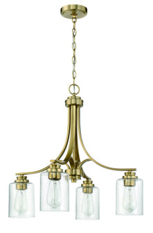 Bolden 4 Light Chandelier in Satin Brass (20|50524-SB)