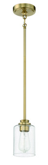 Bolden 1 Light Mini Pendant in Satin Brass (20|50591-SB)