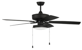 Outdoor Pro Plus 119 52'' 5-Blade Indoor/Outdoor (Wet) Ceiling Fan in Flat Black w/ Flat Black Bl (20|OP119FB5)