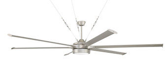 Prost 102'' 6-Blade Indoor/Outdoor (Damp) Ceiling Fan in Painted Nickel w/ Painted Nickel Blades (20|PRT102PN6)