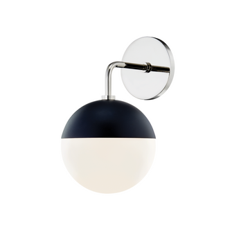 Renee Wall Sconce (6939|H344101-PN/BK)