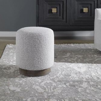 Uttermost Avila Light Gray Ottoman (85|23665)