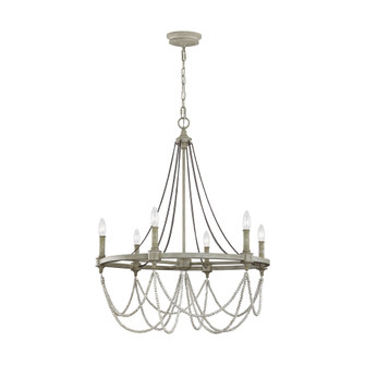 Beverly Medium Chandelier (7725|F3132/6FWO/DWW)