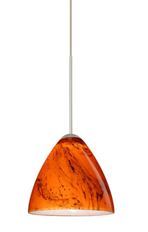 Besa Pendant For Multport Canopy Mia Satin Nickel Habanero 1x5W LED (127|X-1779HB-LED-SN)