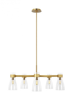Moritz Five Light Chandelier (7725|AEC1005BBS)