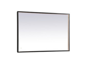 Pier 27x30 inch LED mirror with adjustable color temperature 3000K/4200K/6400K in black (758|MRE62730BK)