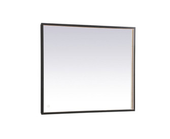 Pier 27x40 inch LED mirror with adjustable color temperature 3000K/4200K/6400K in black (758|MRE62740BK)