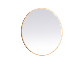 Pier 30x36 Inch LED Mirror with Adjustable Color Temperature 3000k/4200k/6400k in Brass (758|MRE63036BR)