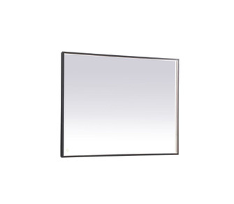 Pier 36x48 inch LED mirror with adjustable color temperature 3000K/4200K/6400K in black (758|MRE63648BK)