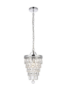 Reese 9 inch pendant in chrome (758|LD714D9C)