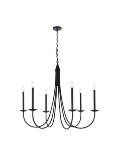 Cohen 42 Inch Pendant in Black (758|LD810D42BK)