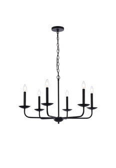 Cohen 30 inch pendant in black (758|LD812D30BK)