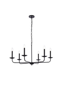 Cohen 36 Inch Pendant in Black (758|LD812D36BK)