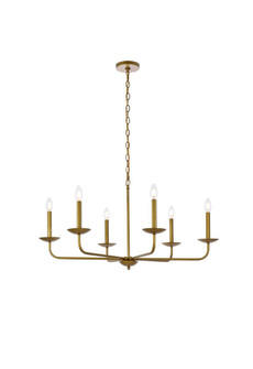 Cohen 36 inch pendant in brass (758|LD812D36BR)
