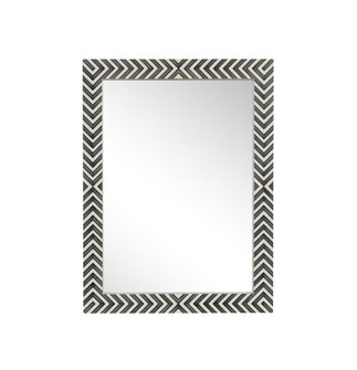 Rectangular Mirror 36x27 Inch in Chevron (758|MR52736)