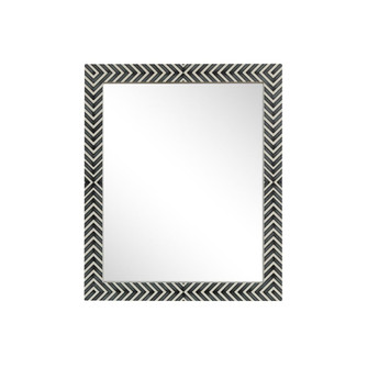 Rectangular Mirror 36x30 Inch in Chevron (758|MR53036)