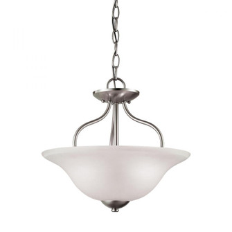 Thomas - Conway 15'' Wide 2-Light Semi Flush Mount - Brushed Nickel (91|1202CS/20)