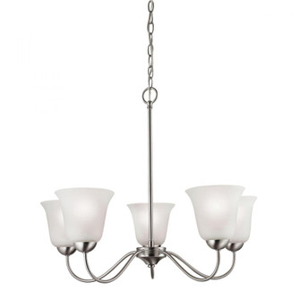 Thomas - Conway 26'' Wide 5-Light Chandelier - Brushed Nickel (91|1205CH/20)