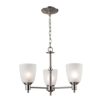 Thomas - Jackson 20'' Wide 3-Light Chandelier - Brushed Nickel (91|1303CH/20)