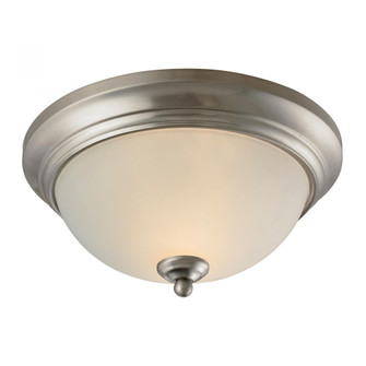 Thomas - Huntington 11'' Wide 2-Light Flush Mount - Brushed Nickel (91|7002FM/20)