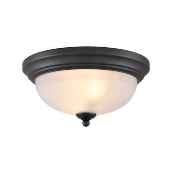 Thomas - Basics 11'' Wide 2-Light Flush Mount - Black (91|7002FM/60)