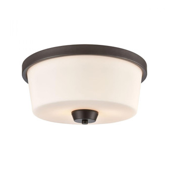 Thomas - Winslow 13.5'' Wide 2-Light Flush Mount - Oil Rubbed Bronze (91|CN310231)