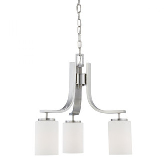 Thomas - Pendenza 20'' Wide 3-Light Chandelier - Brushed Nickel (91|SL806878)