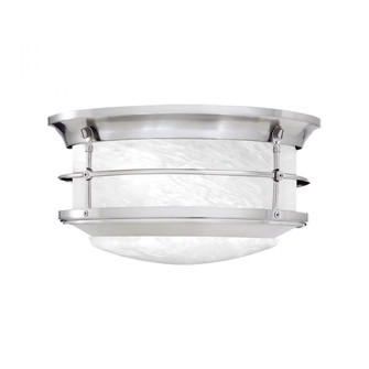 Thomas - Outdoor Essentials 11.25'' Wide 2-Light Outdoor Flush Mount - Brushed Nickel (91|SL928378)