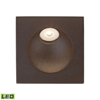 Thomas - Zone LED Step Light in in Matte Brown with Opal White Glass Diffuser (91|WSL6210-10-45)