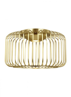 Kai 15 Flush Mount (7355|700FMKAI15BR-LED930)