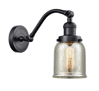 Bell - 1 Light - 5 inch - Matte Black - Adjustable Sconce (3442|515-1W-BK-G58-LED)