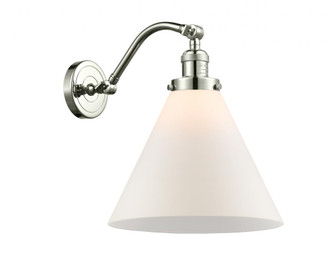 Cone - 1 Light - 12 inch - Polished Nickel - Adjustable Sconce (3442|515-1W-PN-G41-L-LED)