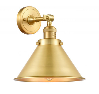 Briarcliff - 1 Light - 10 inch - Satin Gold - Adjustable Sconce (3442|203-SG-M10-SG-LED)