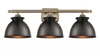 Adirondack - 3 Light - 28 inch - Antique Brass - Bath Vanity Light (3442|516-3W-AB-M14-BK)