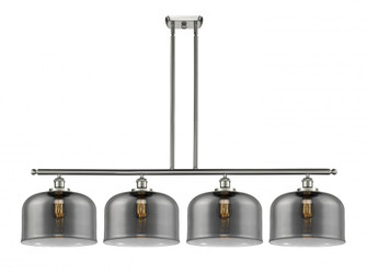 Bell - 4 Light - 48 inch - Brushed Satin Nickel - Stem Hung - Island Light (3442|916-4I-SN-G73-L-LED)