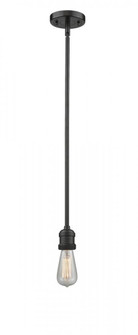 Bare Bulb - 1 Light - 2 inch - Oil Rubbed Bronze - Stem Hung - Mini Pendant (3442|201S-OB)