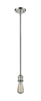 Bare Bulb - 1 Light - 2 inch - Polished Nickel - Stem Hung - Mini Pendant (3442|201S-PN)