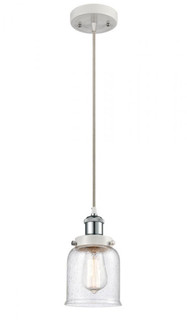 Bell - 1 Light - 5 inch - White Polished Chrome - Cord hung - Mini Pendant (3442|916-1P-WPC-G54-LED)