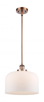 Bell - 1 Light - 12 inch - Antique Copper - Mini Pendant (3442|916-1S-AC-G71-L-LED)