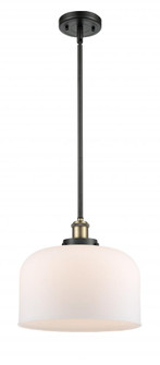 Bell - 1 Light - 12 inch - Black Antique Brass - Mini Pendant (3442|916-1S-BAB-G71-L-LED)